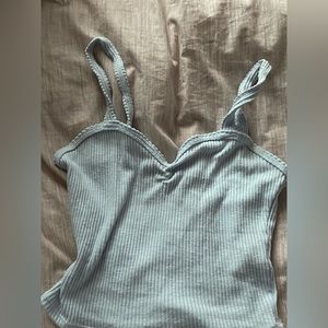 Blue tank top